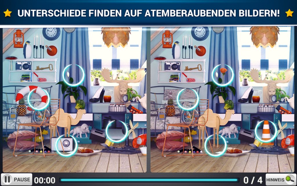 Unterschiede Finden Zimmer - Unterschiede finden kostenlos