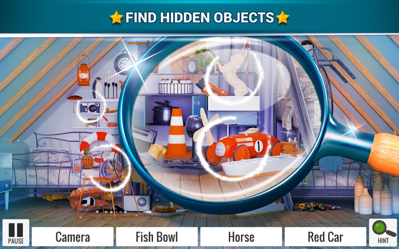 Hidden Objects Kids Room