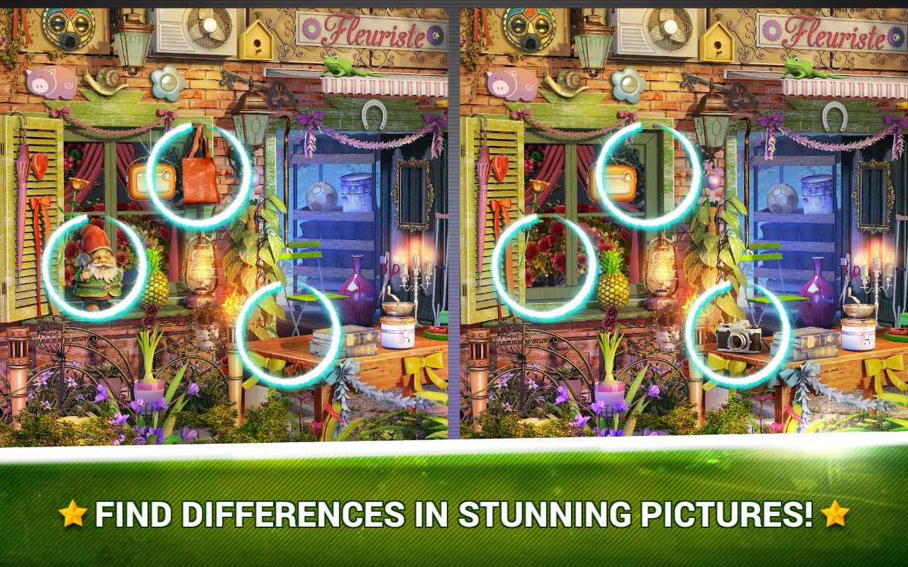 Find the Difference Gardens