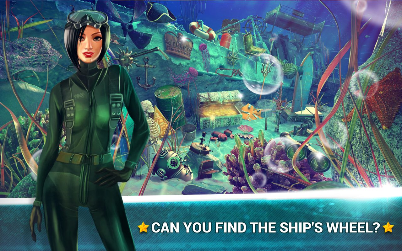Hidden Objects Under the Sea
