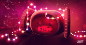 Christmas Gifts Runaway Alarm Clock