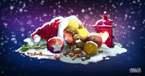 Christmas Fruit decoration