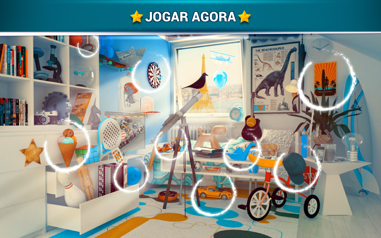 Objetos Escondidos Casa Assombrada - Midva Jogos