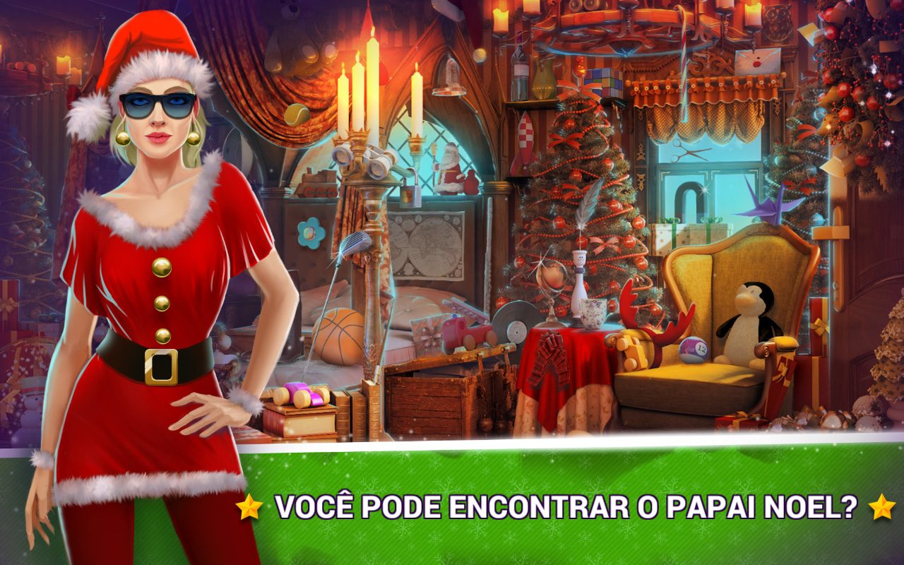 Objetos Escondidos Arvore de Natal