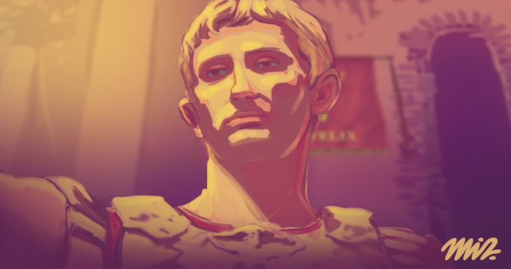 Римский император Октавиан Август